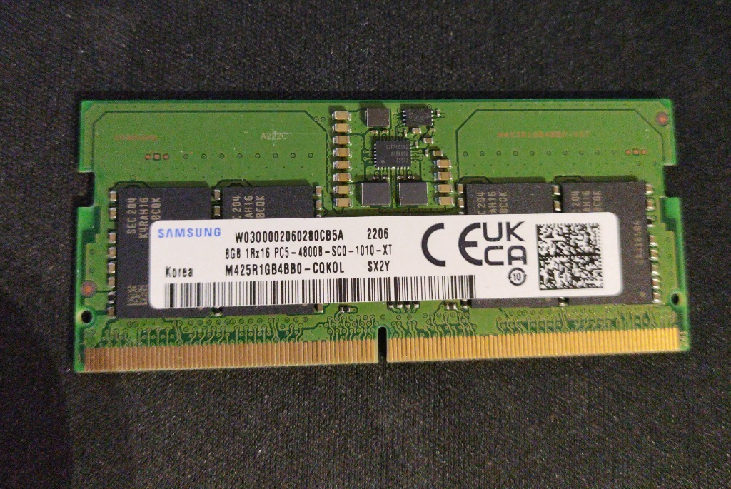 Pamięć RAM DDR5 Samsung M425R1GB4BB0-CQKOL 8 GB | Gdańsk | Kup teraz na ...