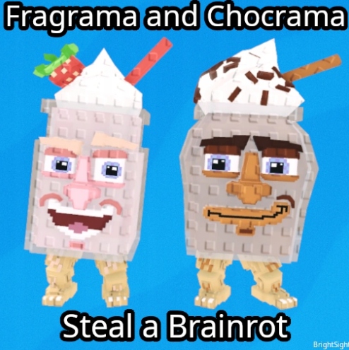 FRAGAMA AND CHOCRAMA 900M! STEAL A BRAINROT! ROBLOX! | Poznań | Kup ...
