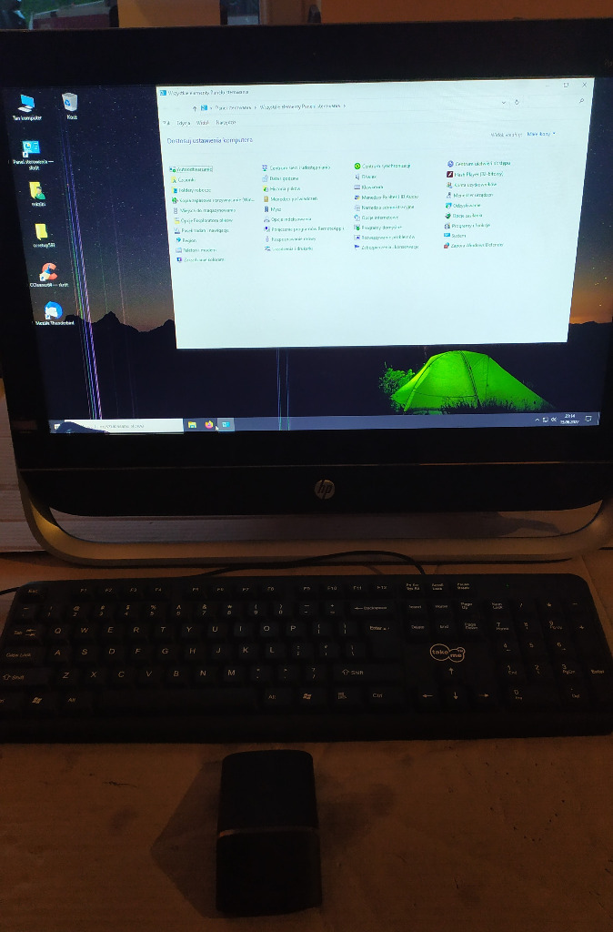 KOMPUTER ALL IN ONE HP PAVILION 20 SDD128 RAM 8G Gdańsk Kup teraz