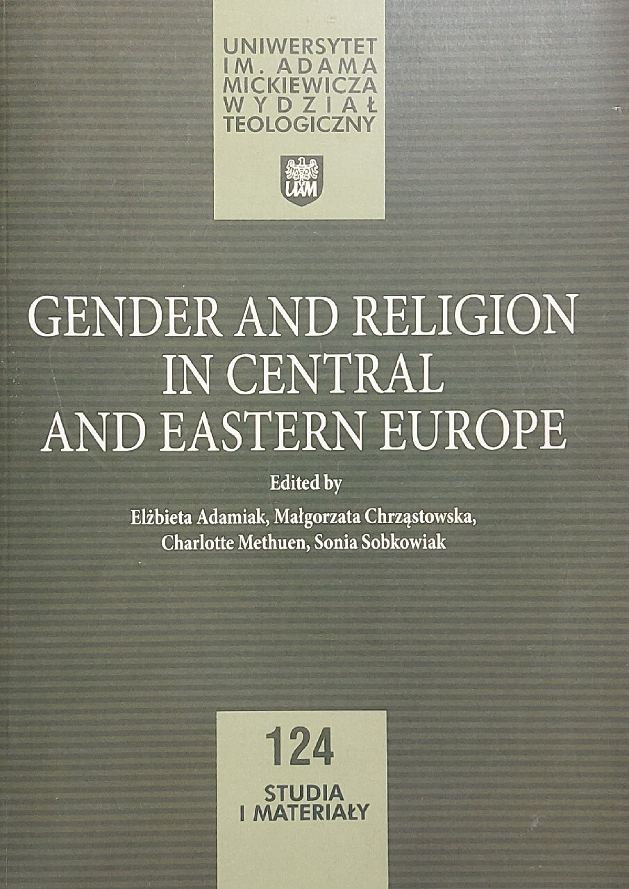 Gender and Religion in Central and Eastern Europe ed.Elżbieta Adamiak ...