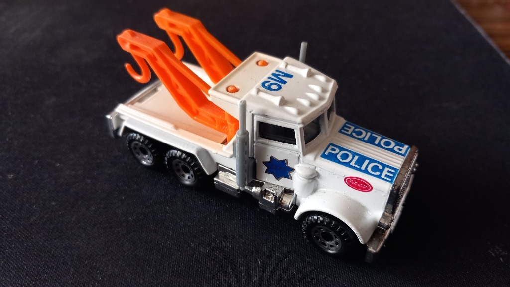Matchbox Peterbilt Police 1981 1 80 Gorz w Wielkopolski Kup