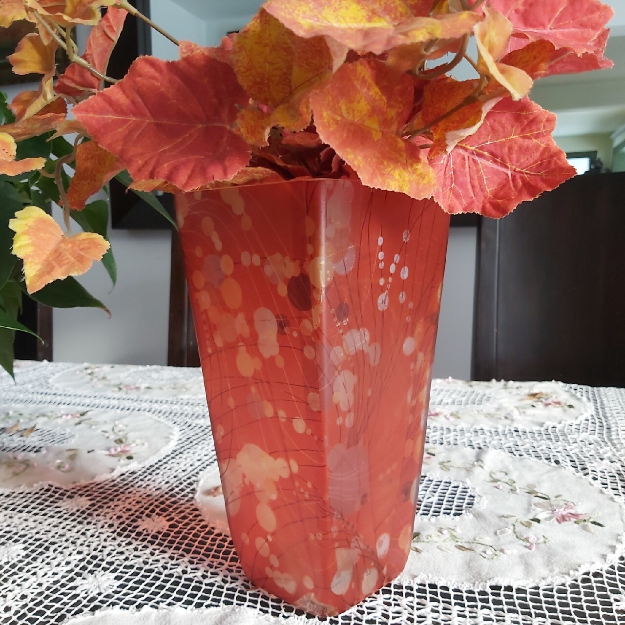 Zdjęcie oferty: Szklany wazon Hombach do suchych kwiatów 