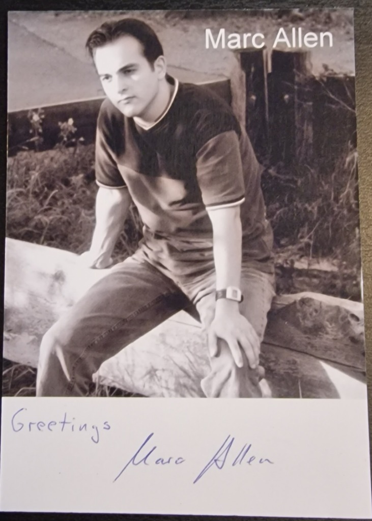MARC ALLEN ORYGINALNY AUTOGRAF! Wrocław Licytacja na Allegro Lokalnie