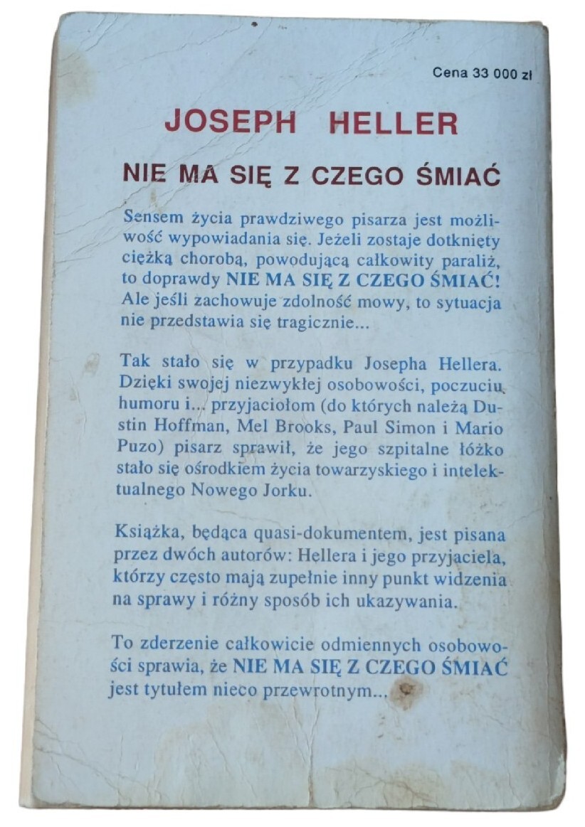 Joseph Heller Nie Ma Się Z Czego śmiać