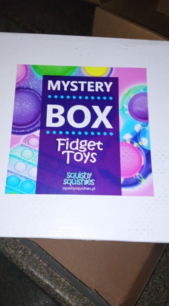 Fidget Toys Box zabawki antystresowe niespodzianka Łódź Kup teraz