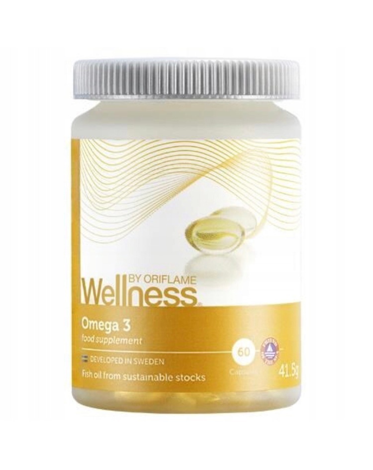 Omega 3 Oriflame Wellness 60 kapsułek Ciche Kup teraz na Allegro