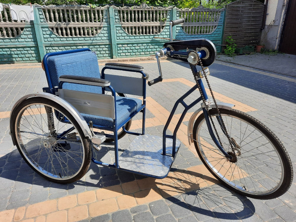 wózek inwalidzki korbowy | Łapy | Kup teraz na Allegro Lokalnie