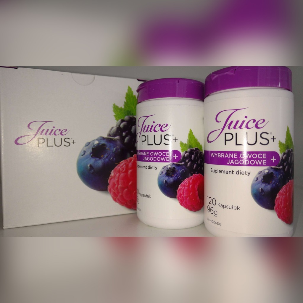 JUICE PLUS+ Kapsułki Owoce Jagodowe Warszawa Kup teraz na Allegro