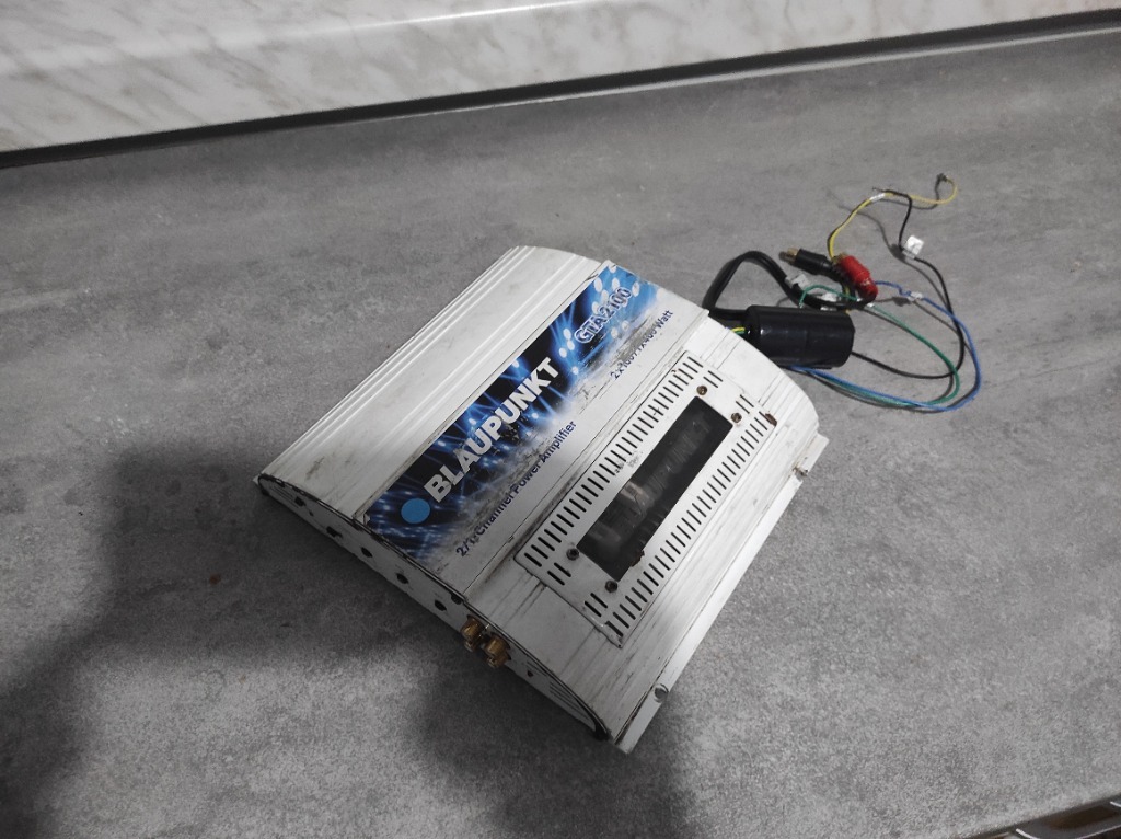 WZMACNIACZ BLAUPUNKT GTA 2100 400 WATT | Olsztyn | Kup teraz na Allegro ...