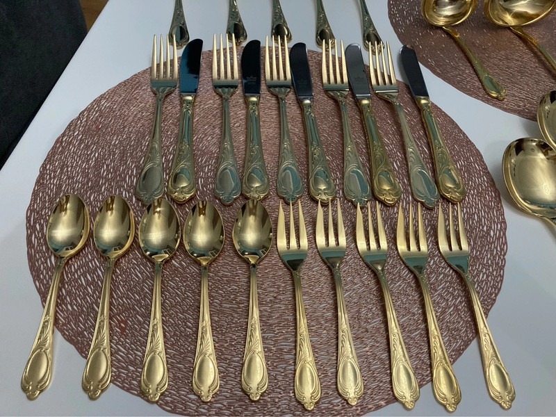Goldbesteck 24 Karat sBs Solingen (Gebraucht) in Wetzikon ZH für CHF