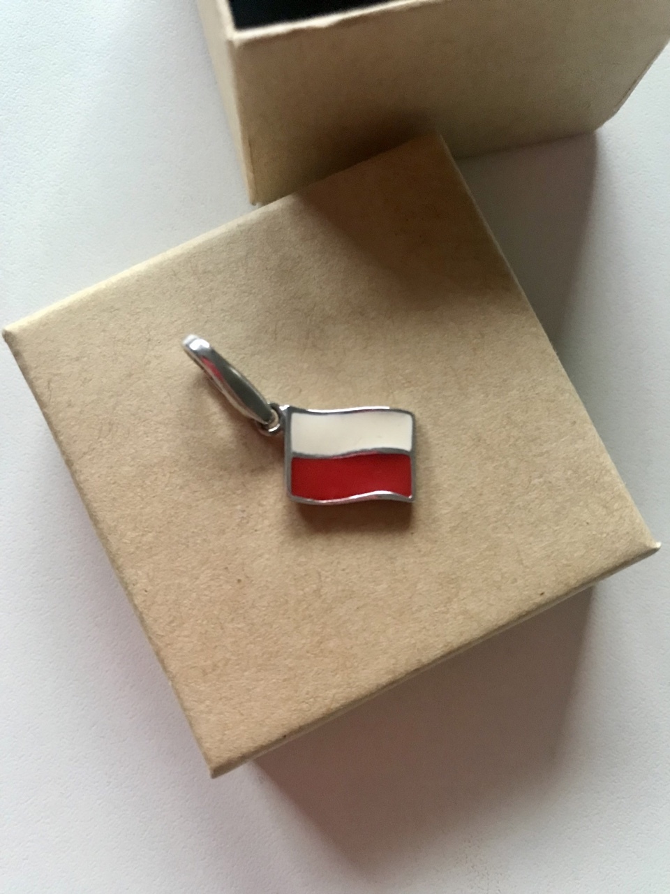 Charms flaga Polski, Polska. Srebro 925 Gdańsk | teraz na Allegro Lokalnie