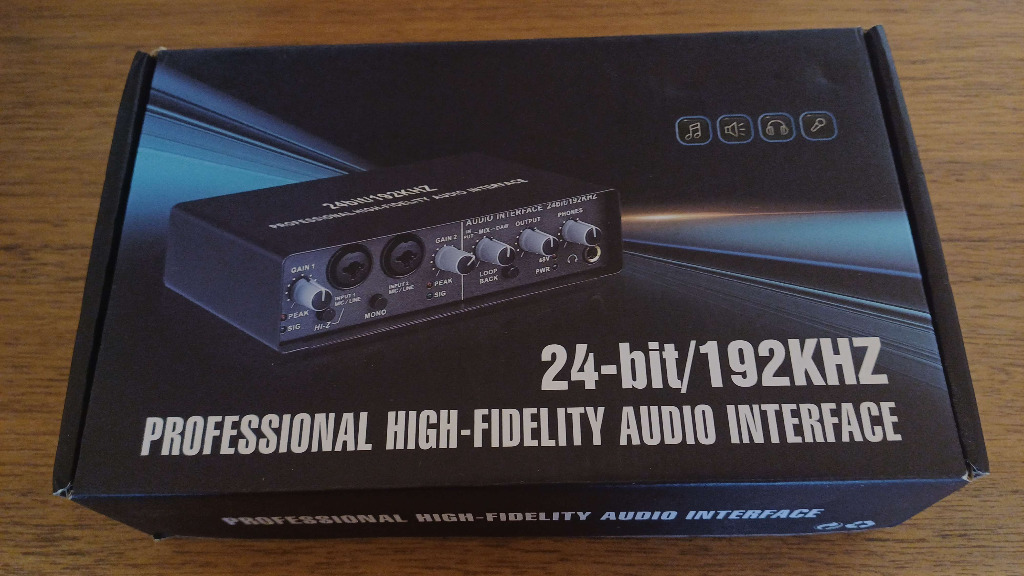 Karta dźwiękowa Audio Interface Q24 24bit 192kHz | Olsztyn | Kup teraz ...