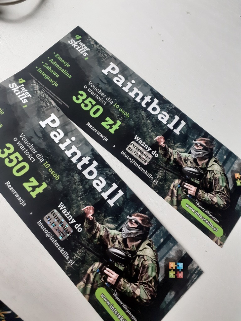 Voucher na paintball Kraków Kup teraz na Allegro Lokalnie