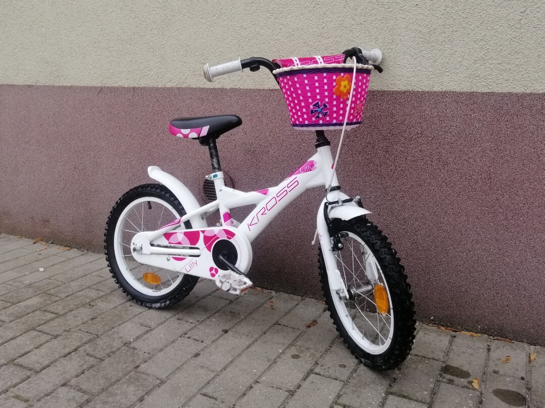 Rower Kross 16 cali dla dziewczynki Złocieniec Kup teraz na Allegro