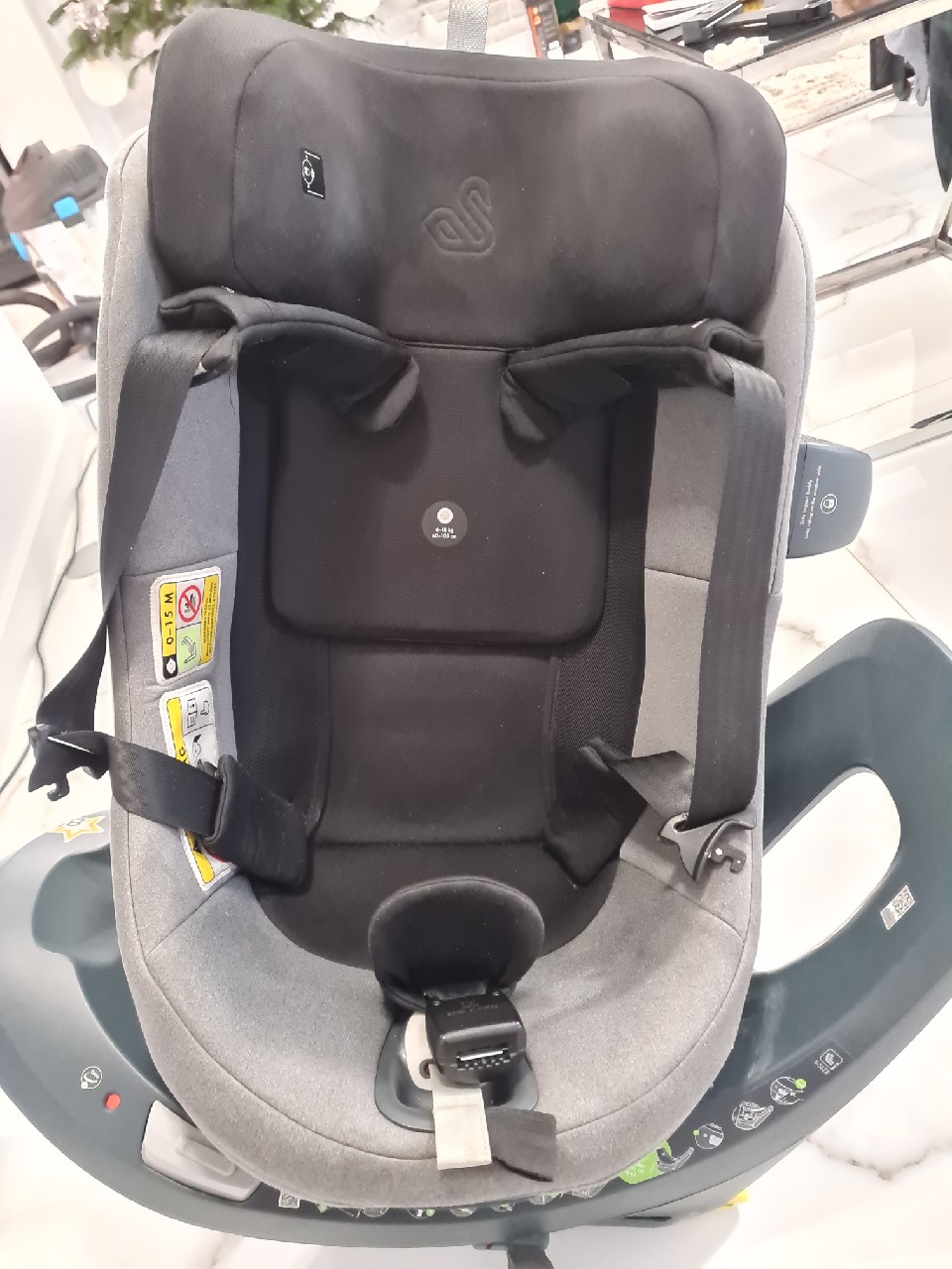 КРІСЛО ДИТЯЧІ SWANDOO CURIE 0-4LATA 40-105CM DO 18KG СТАН ДУЖЕ ХОРОШИЙ СТАН ZADBANY 