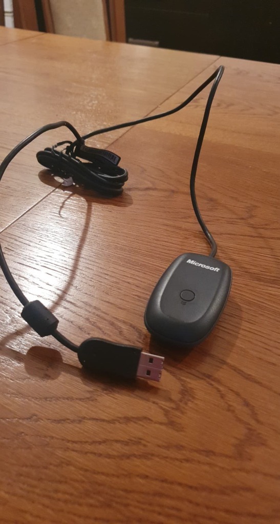 ADAPTER ODBIORNIK DO PADA XBOX 360 ORYGINALNY PC Głogów Kup teraz