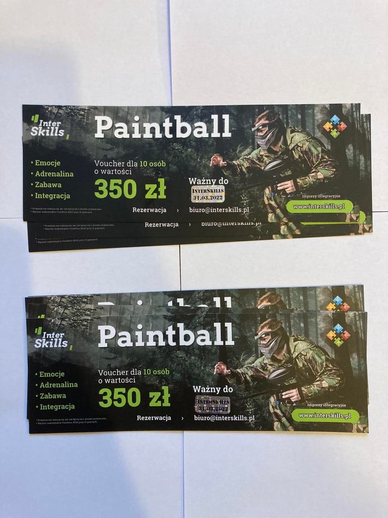 Paintball Voucher Góra Ropczycka Kup teraz na Allegro Lokalnie