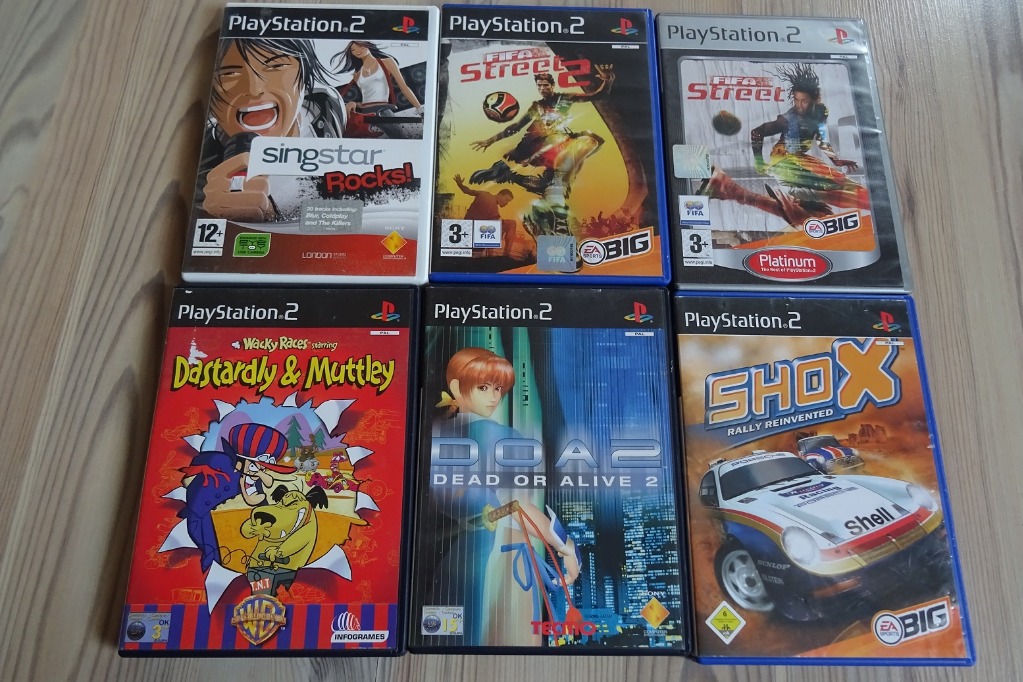 Gry Playstation 2 Zestaw Gier Ps2 Cena 20 00 Zl Dzierzoniow Allegro Lokalnie