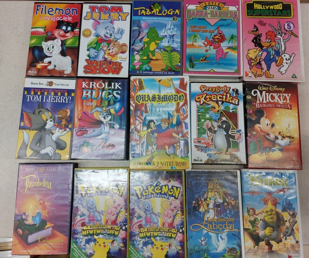 Bajki Na Vhs Z Lat 90