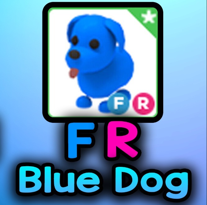 FR BLUE DOG ADOPT ME Szczerców Kup teraz na Allegro Lokalnie