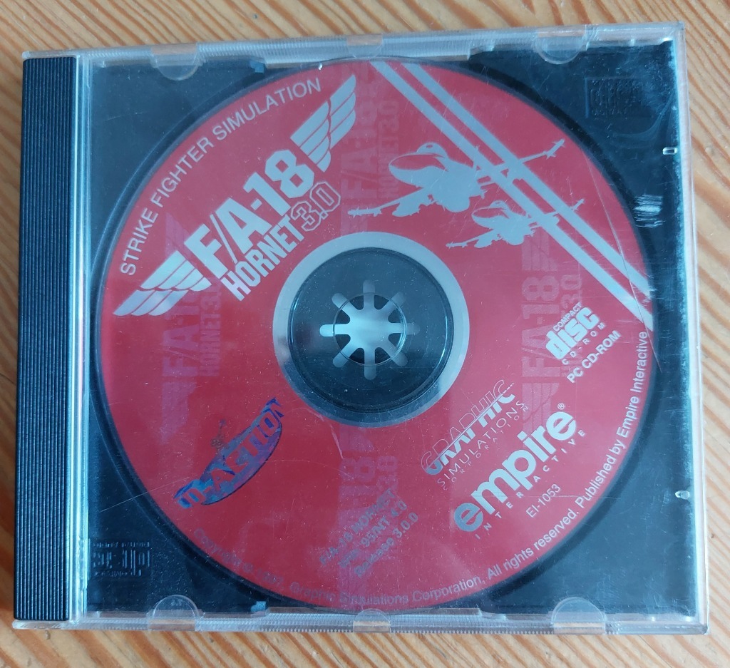 【未開封】F/A-18 Hornet 3.0 F/A-18 Hornet 3.0 CD-ROM : Graphic Simulations : Free