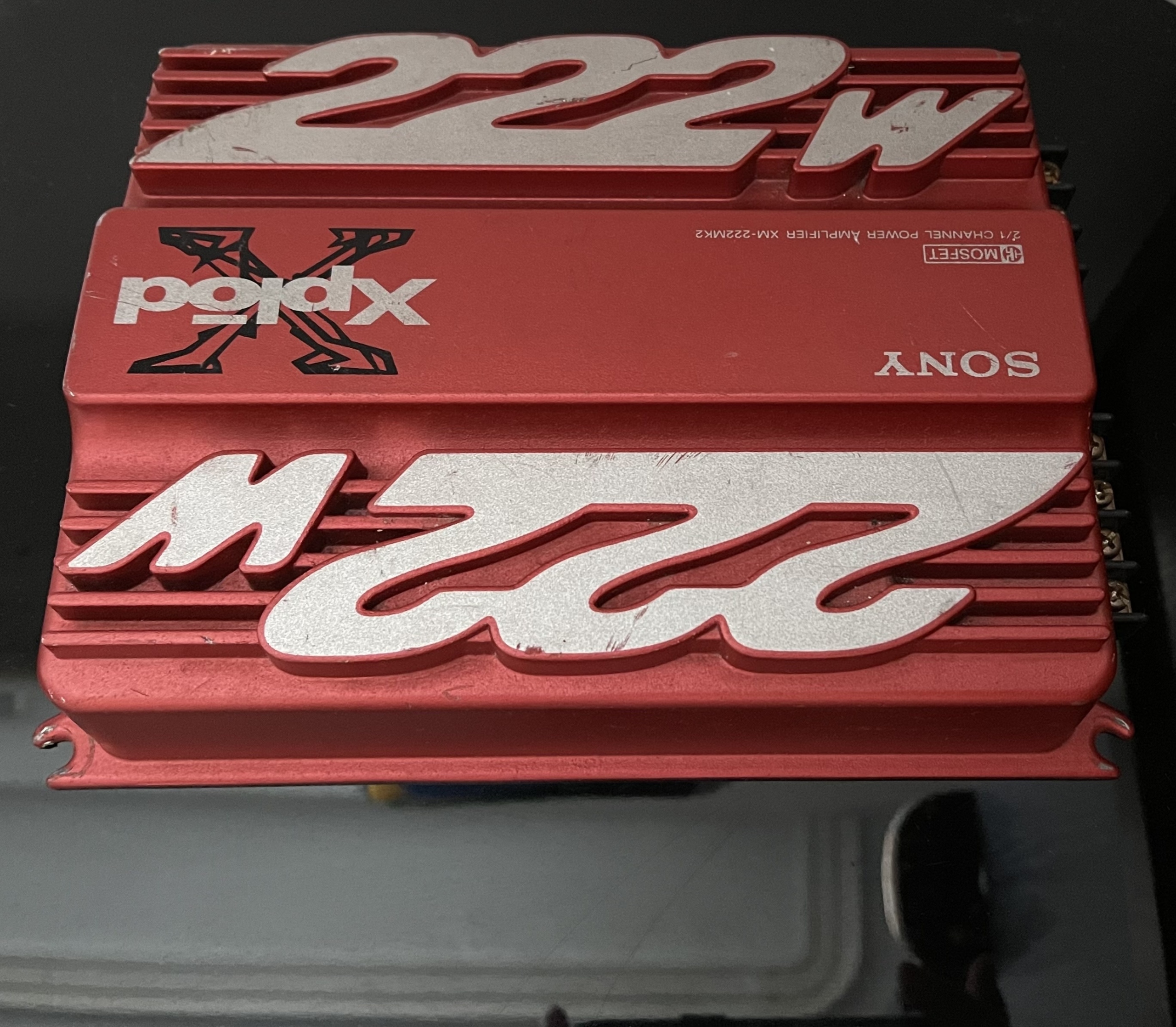 Wzmacniacz Sony XPLOD 222W Suwałki Kup teraz na Allegro Lokalnie