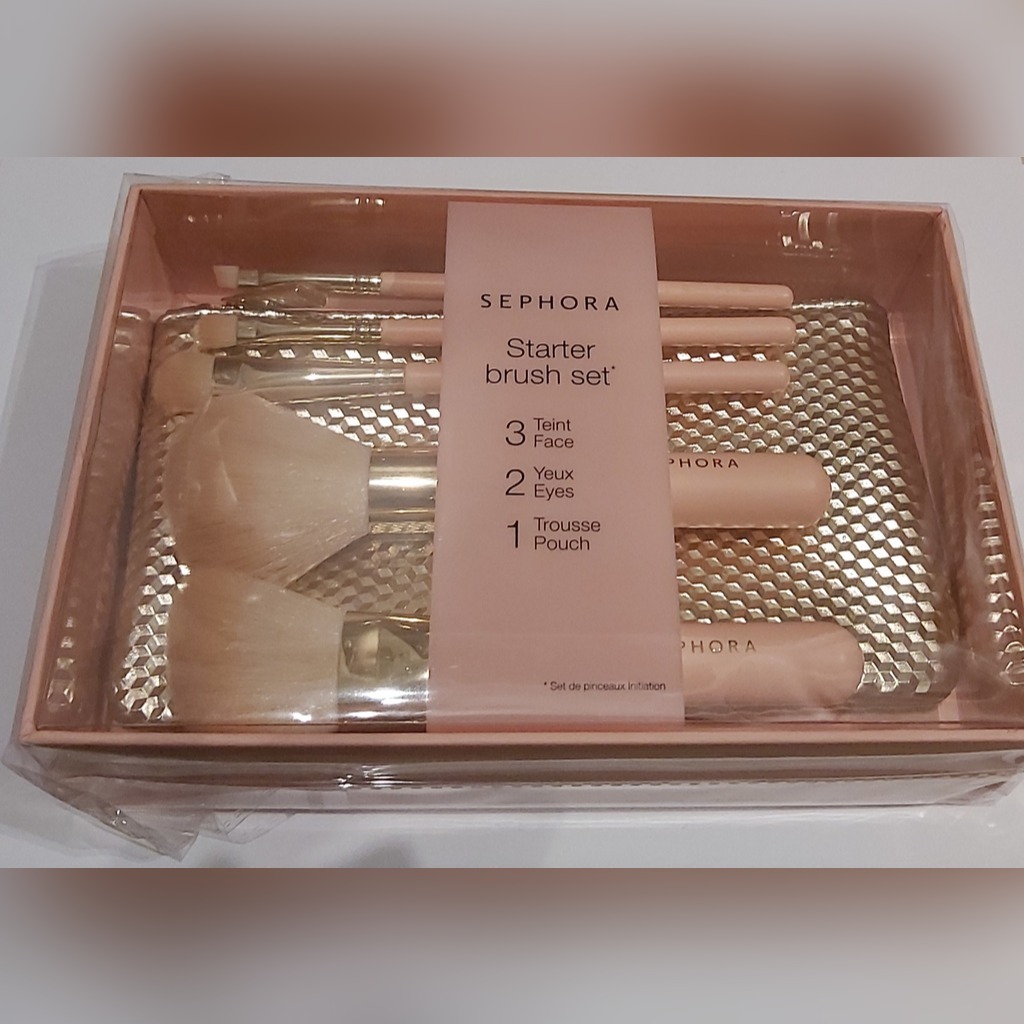 Pędzle Sephora Starter Brush Set z kosmetyczką Poznań Kup teraz na