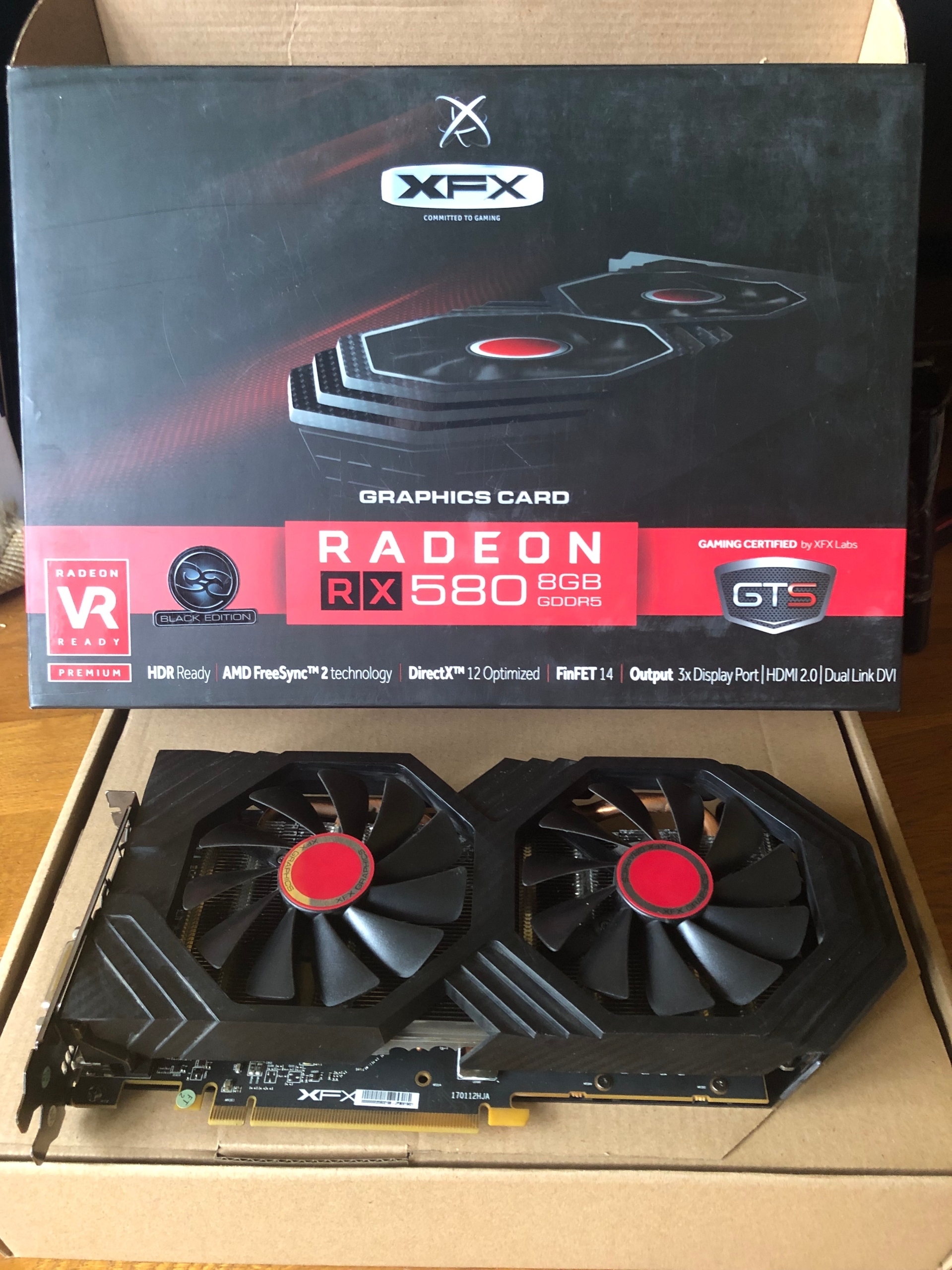 Karta Graficzna XFX RX 580 8GB Black Edition | Gdańsk | Kup teraz na ...