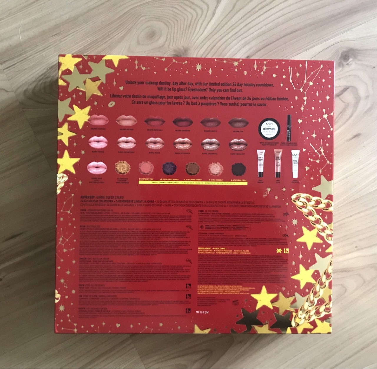 Nyx Professional Kalendarz adwentowy 24 okienka Bydgoszcz Kup teraz