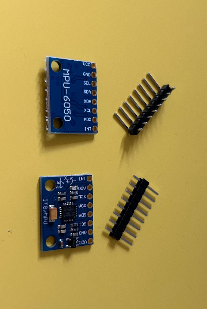 Żyroskop MPU-6050 GY-521 akcelerometr 3-osiowy arduino - 2 sztuki ...