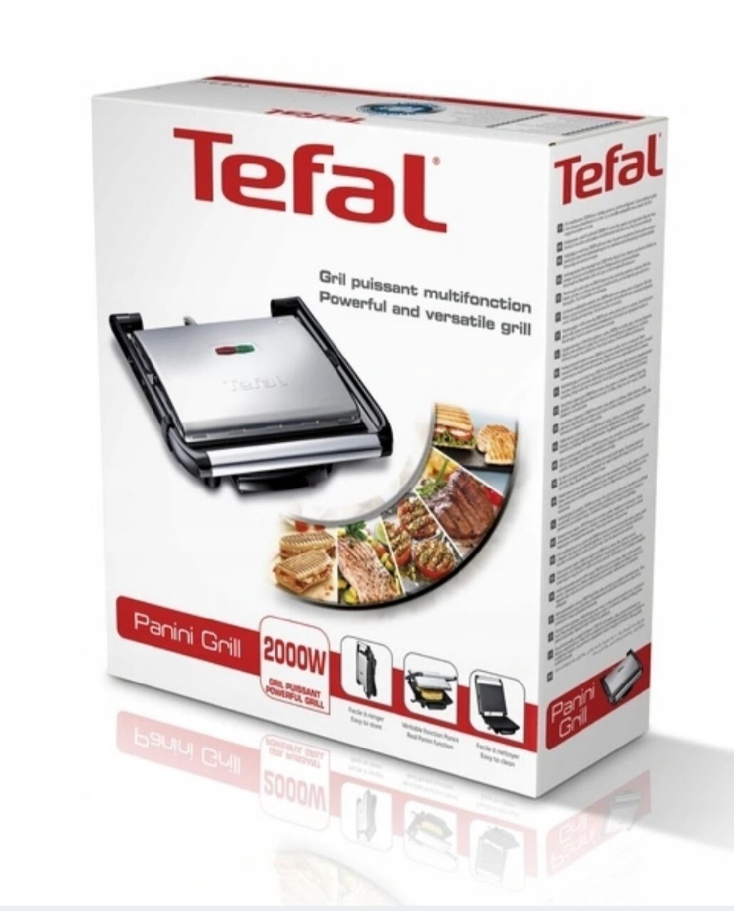 Grill kontaktowy elektryczny Tefal GC241D38 Panini | Gdańsk | Kup teraz ...