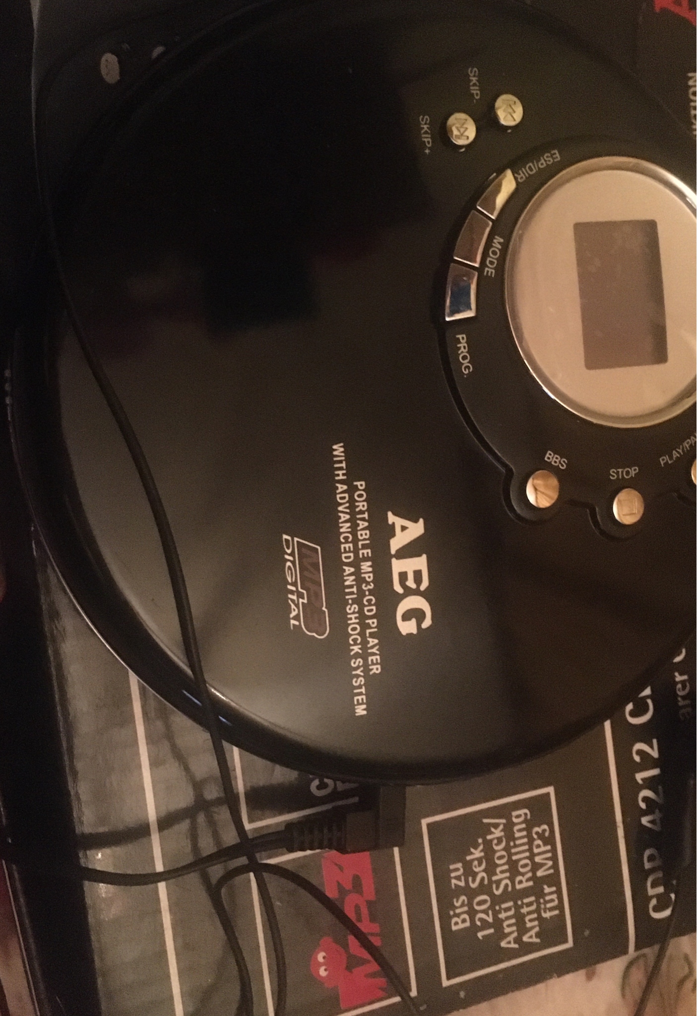 Przenośny odtwarzacz CD discman CDP 4212 CD/MP3 Garwolin Ogłoszenie na Allegro Lokalnie