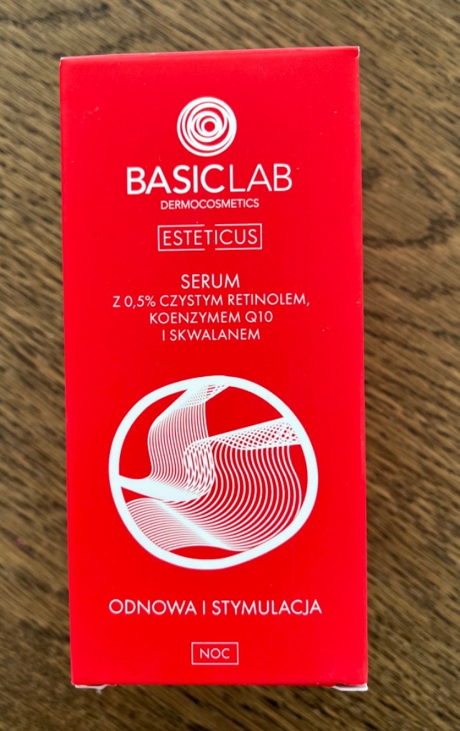 BASICLAB serum z 0,5 czystym retinolem koenzymem Gdynia Kup teraz
