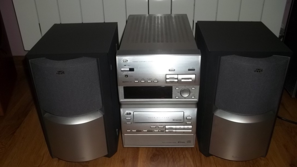 SUPER MINI WIEZA JVC EXTD55R KOLUMNY PILOT Lwówek Licytacja na Allegro Lokalnie