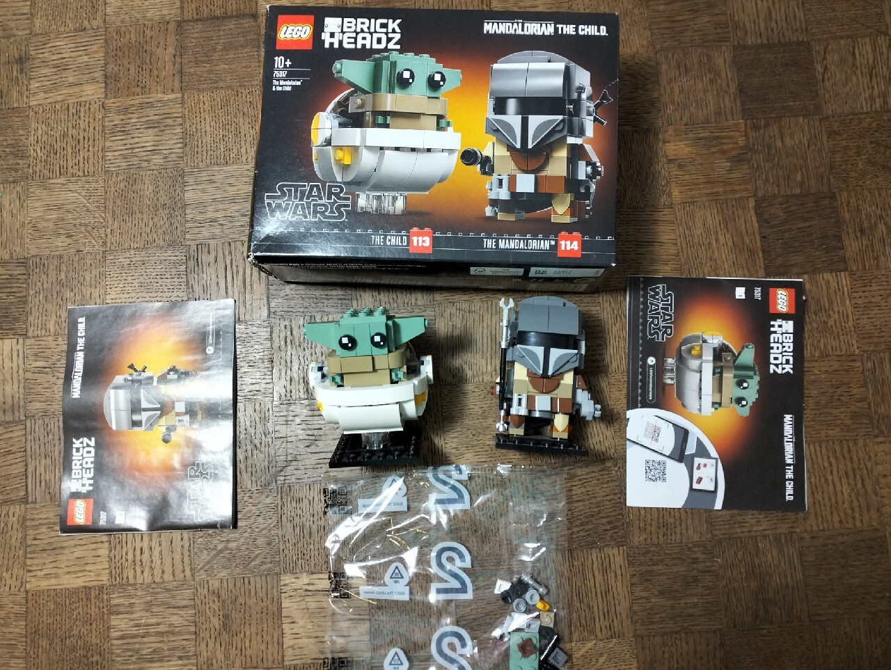 LEGO BrickHead 75317 Mandalorian i Dziecko | Kraków | Kup teraz na ...