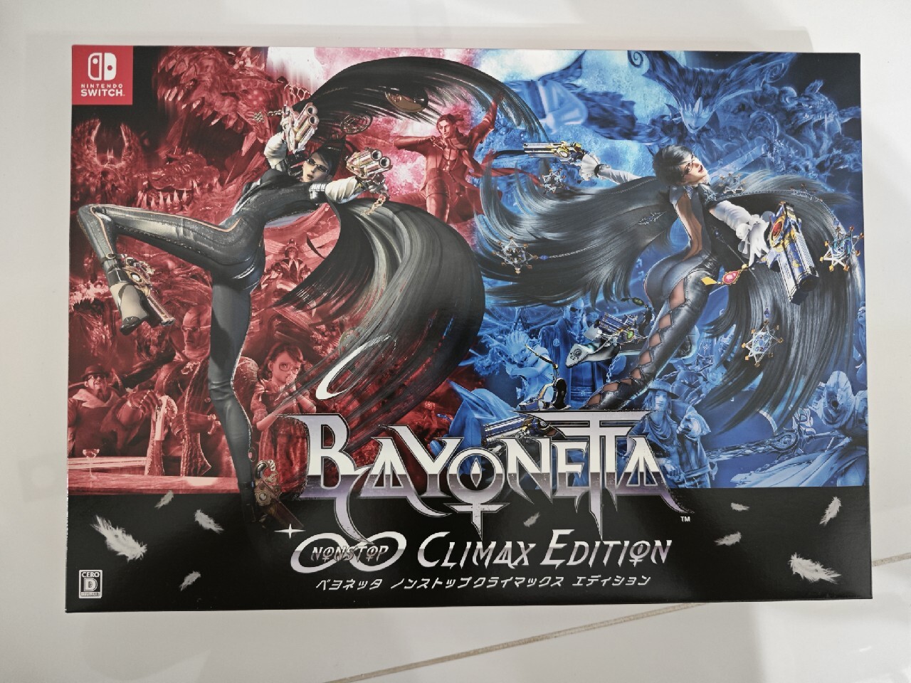 Nintendo Switch BAYONETTA NON STOP CLIMAX EDITION Software 1 & 2 Japanese Game