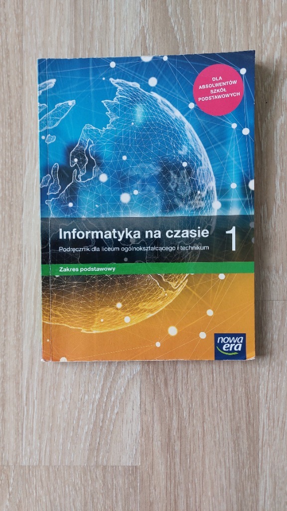 Nowa Era Informatyka Klasa 1 Podręcznik Informatyka na czasie klasa 1 nowa era | Łąg | Kup teraz na