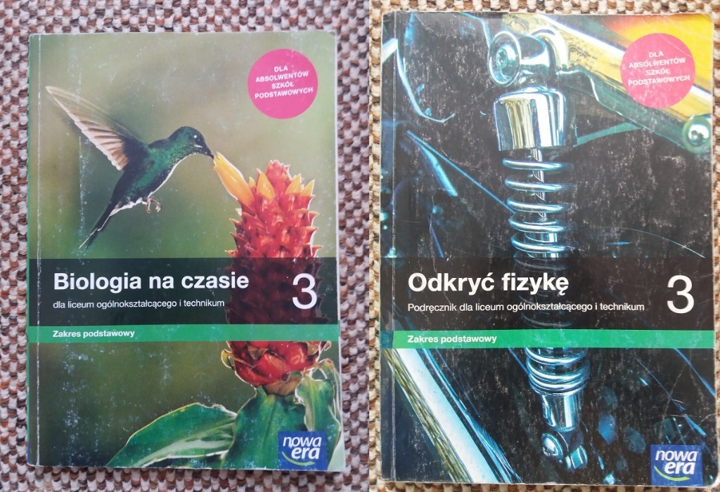 Biologia Na Czasie 3 Nowa Era Biologia na czasie 3 + Odkryć fizykę 3 - Nowa Era (zakres podstawowy
