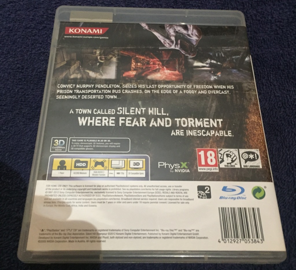 Silent Hill Downpour PS3 AAA Płyta bez rys Jaworzno Kup teraz na