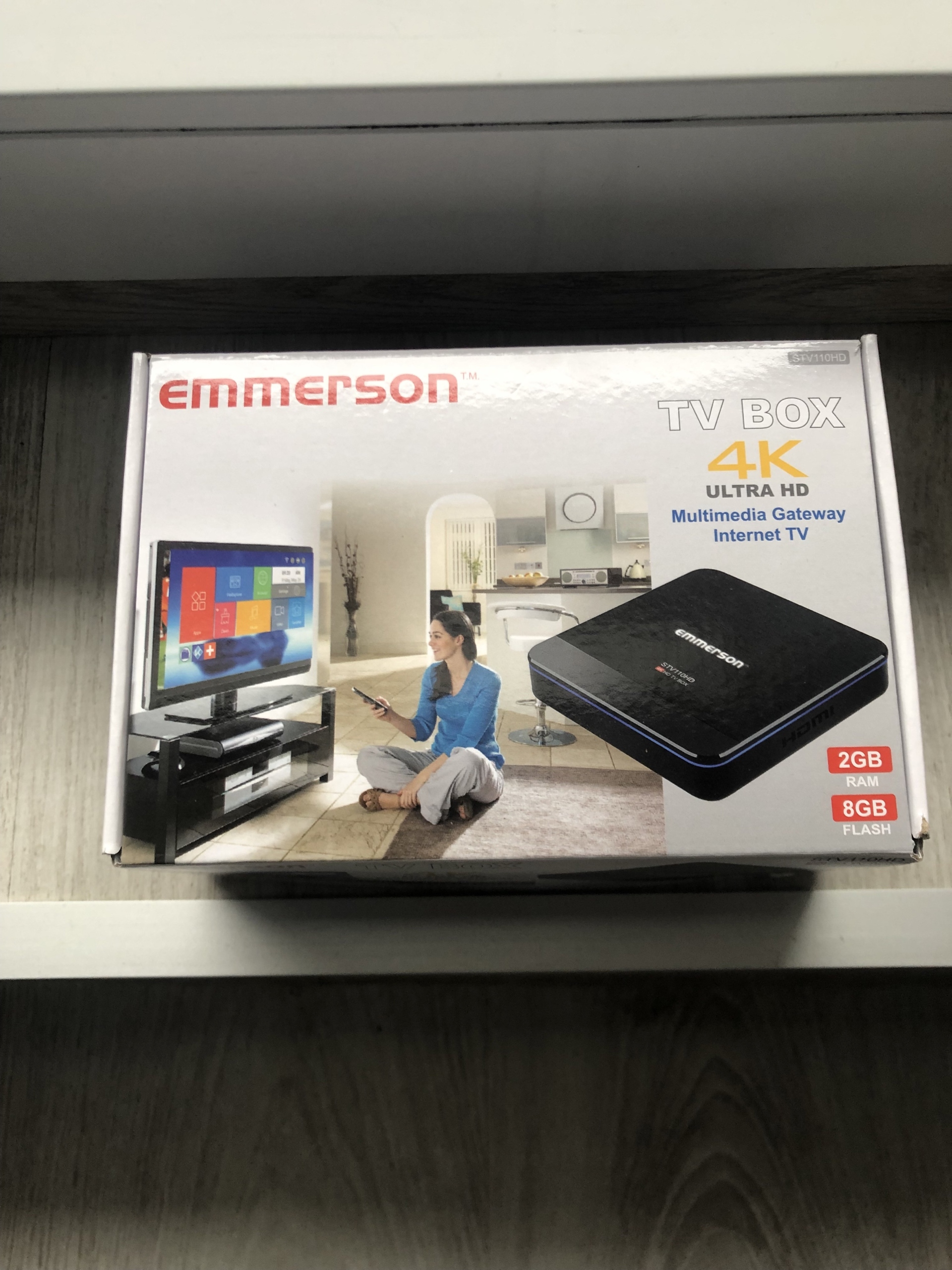 Emmerson tv box 4K ultra HD android 2gb ram Poznań Licytacja na
