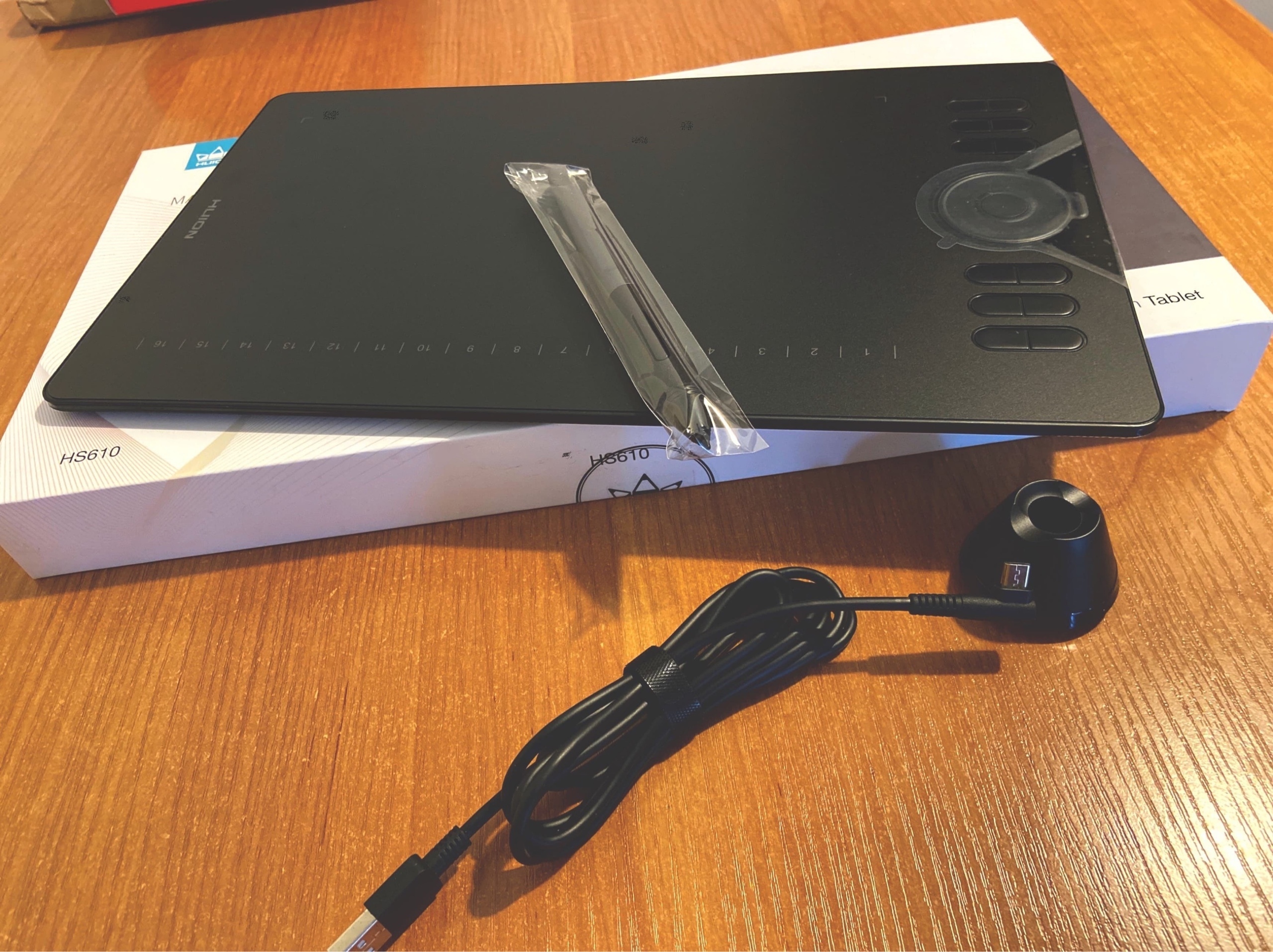 Huion HS610 ( Creative Pen Tablet) Warszawa Ogłoszenie na Allegro