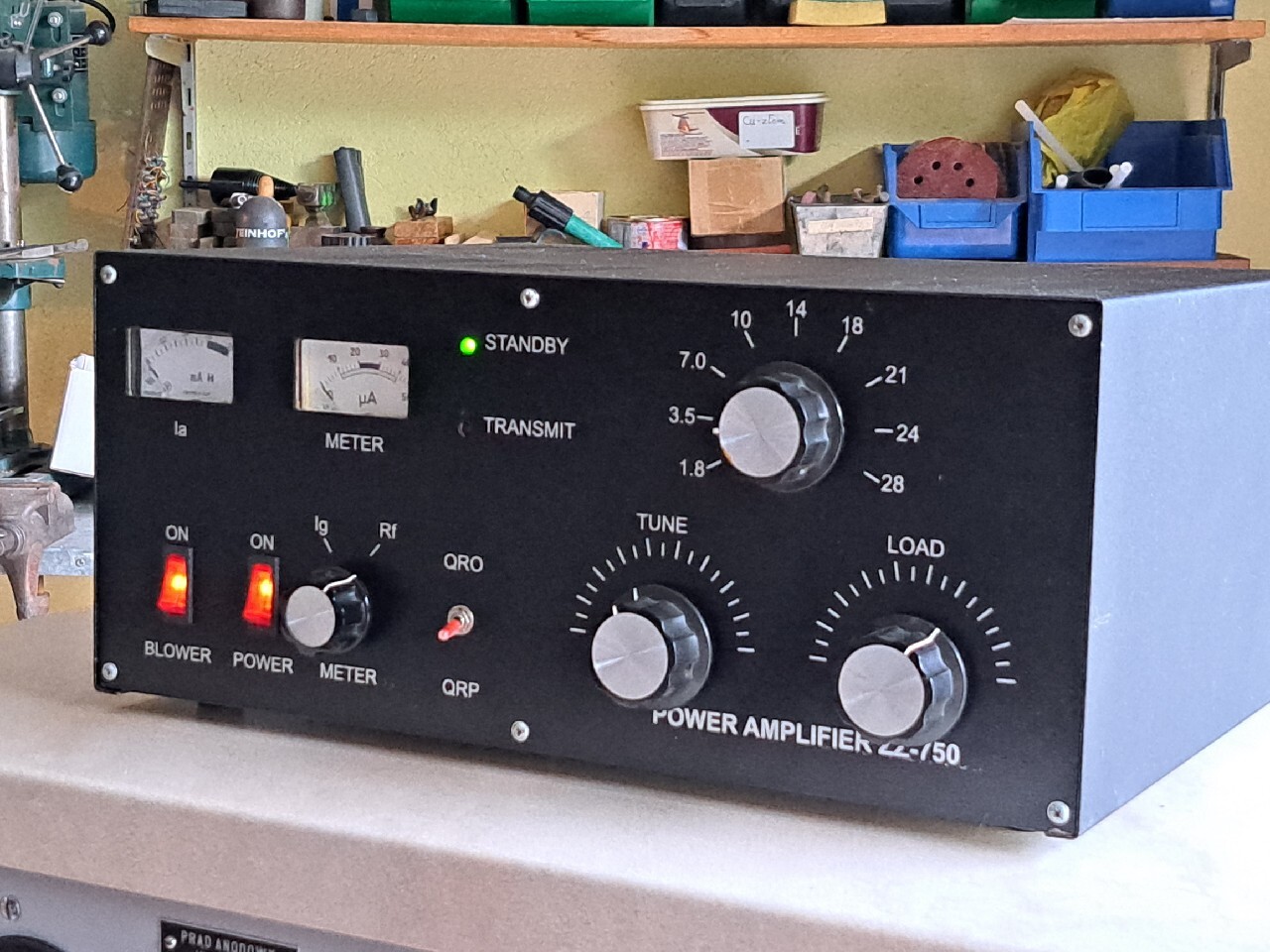 Wzmacniacz KF UY5ZZ typ ZZ750 lampa GU74B WŁADYSŁAWÓW Kup teraz na