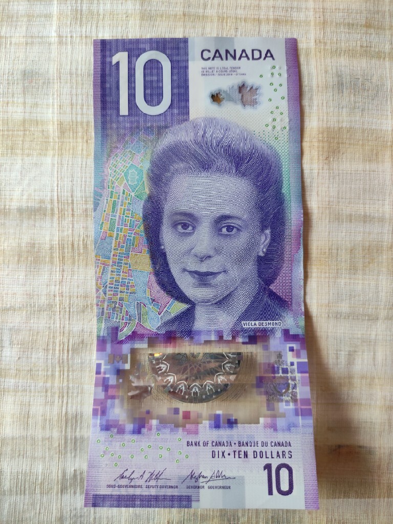 banknot dolar kanadyjski 10 CAD polimerowy | Piła | Kup teraz na Allegro  Lokalnie
