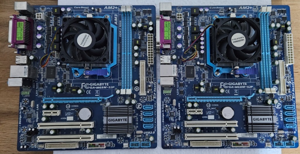 Płyta Gigabyte GAM68MS2P + AMD Athlon X2 240 Tarnowiec Kup teraz