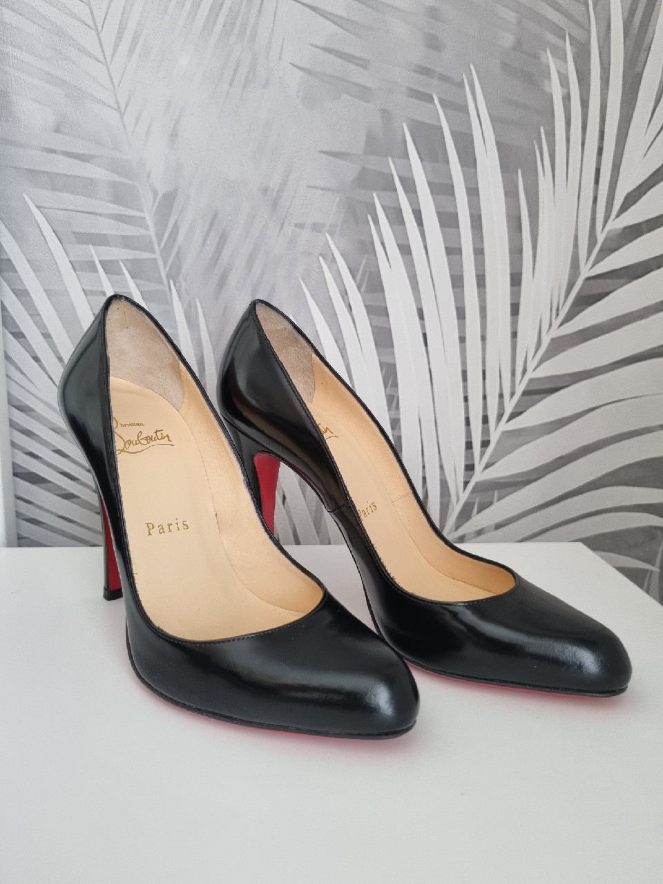 Christian Louboutin 10cmヒール Miss Z - 100 mm パンプス - パテントレザー - ブラック - ウィメンズ