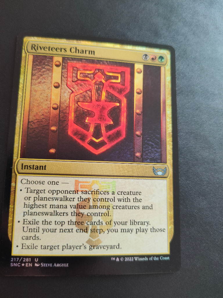 Riveteers Charm (SNC) FOIL Wrocław Kup teraz na Allegro Lokalnie