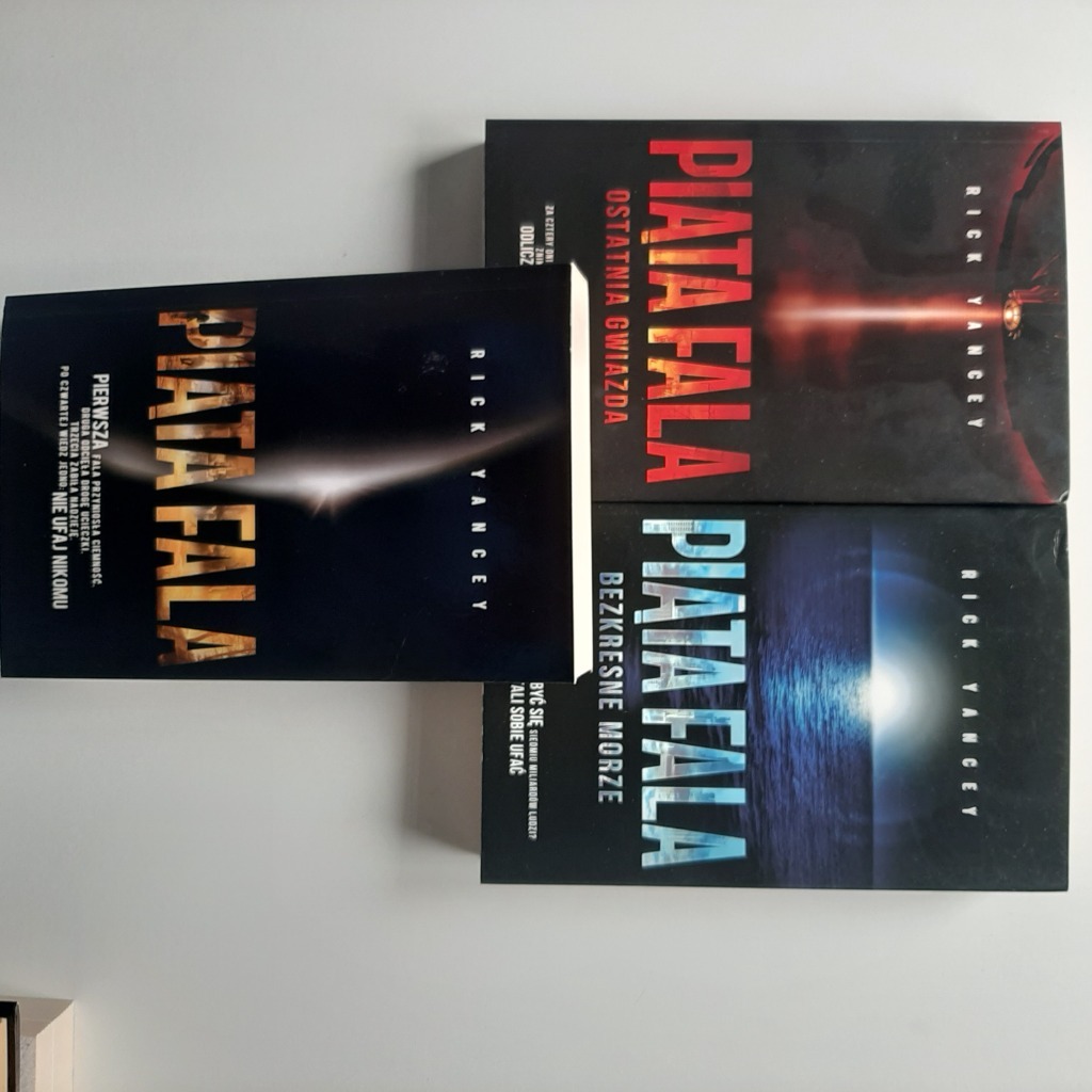 Piąta Fala Rick Yancey zestaw 3 tomy Łódź Kup teraz na Allegro Lokalnie