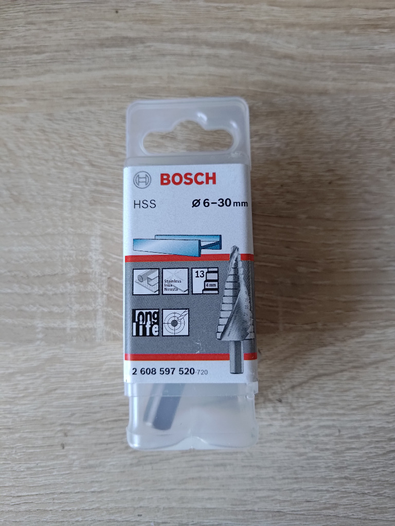Wiertło stopniowe BOSCH 630mm Made in Switzerland Tarczyn Kup teraz na Allegro Lokalnie