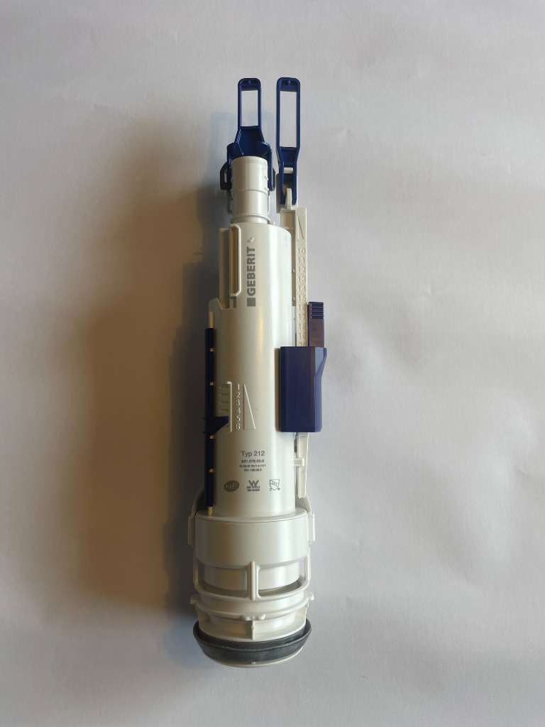 Piastra Di Comando Per Cassetta Geberit Sigma/Delta - Pulsante Arrotondato Oro Rosa - Foto 2