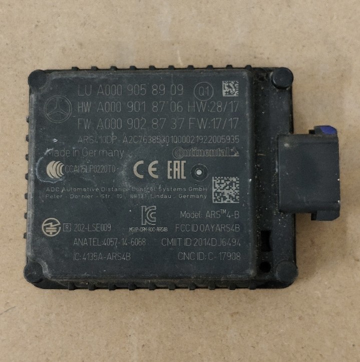 РАДАР ДИСТРОНІК MERCEDES A0009058909 W213 W253 W205 